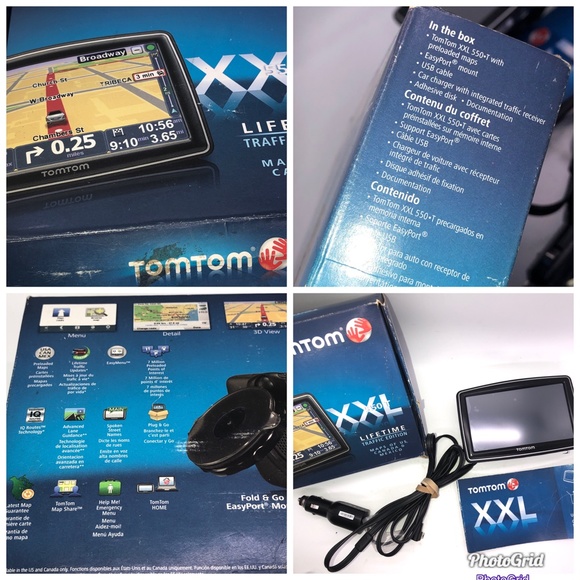 TOMTOM XXL 550T GPS model w/ Lifetime Traffic Edition - 5” screen - Picture 14 of 15